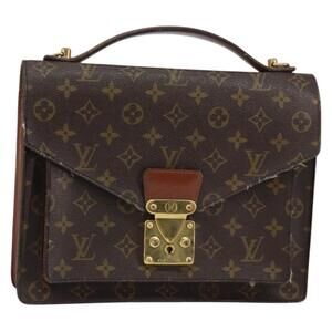LOUIS VUITTON Monogram Monceau 28 Hand Bag M51185 LV Auth ep11779